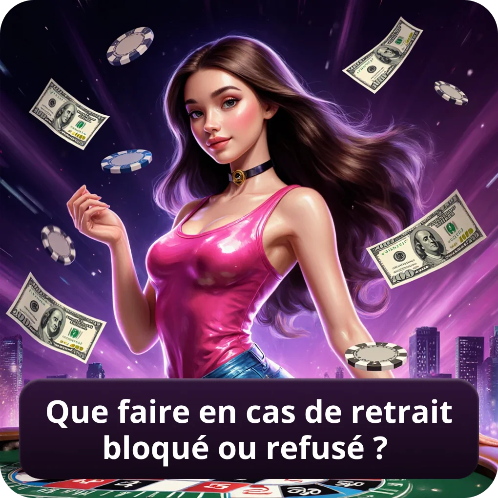 Que faire en cas de retrait bloqué ou refusé ?
