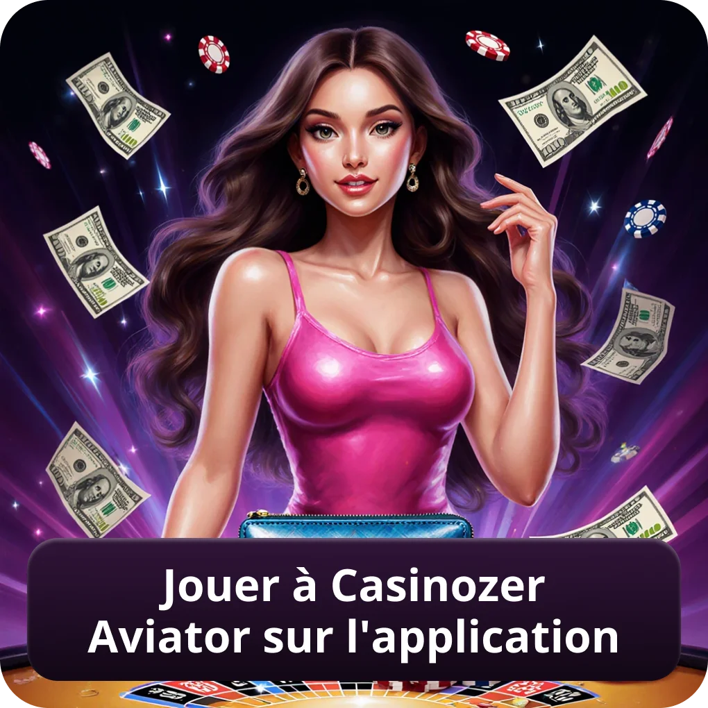 Jouer à Casinozer Aviator sur l'application