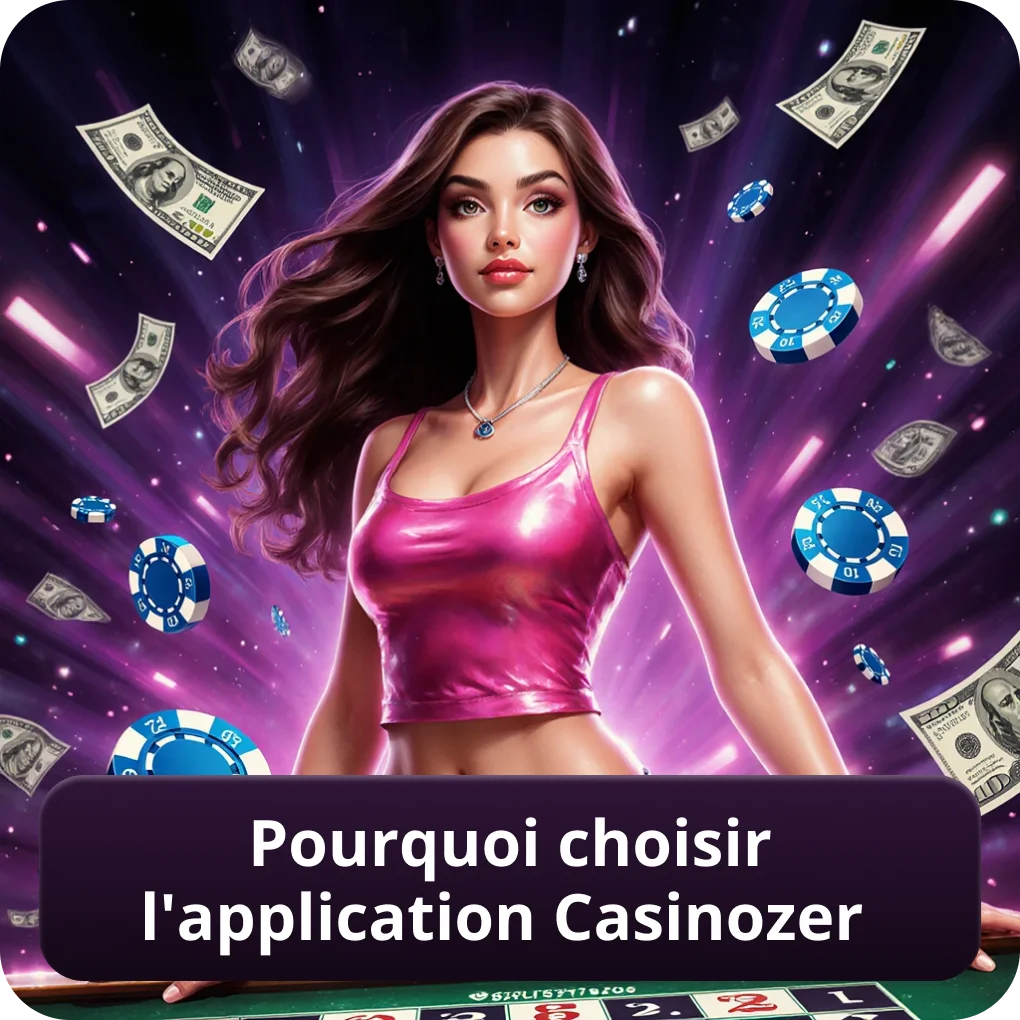 Pourquoi choisir l'application Casinozer